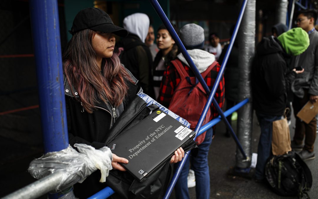 Virus spurs unexpected test for US schools: Online learning