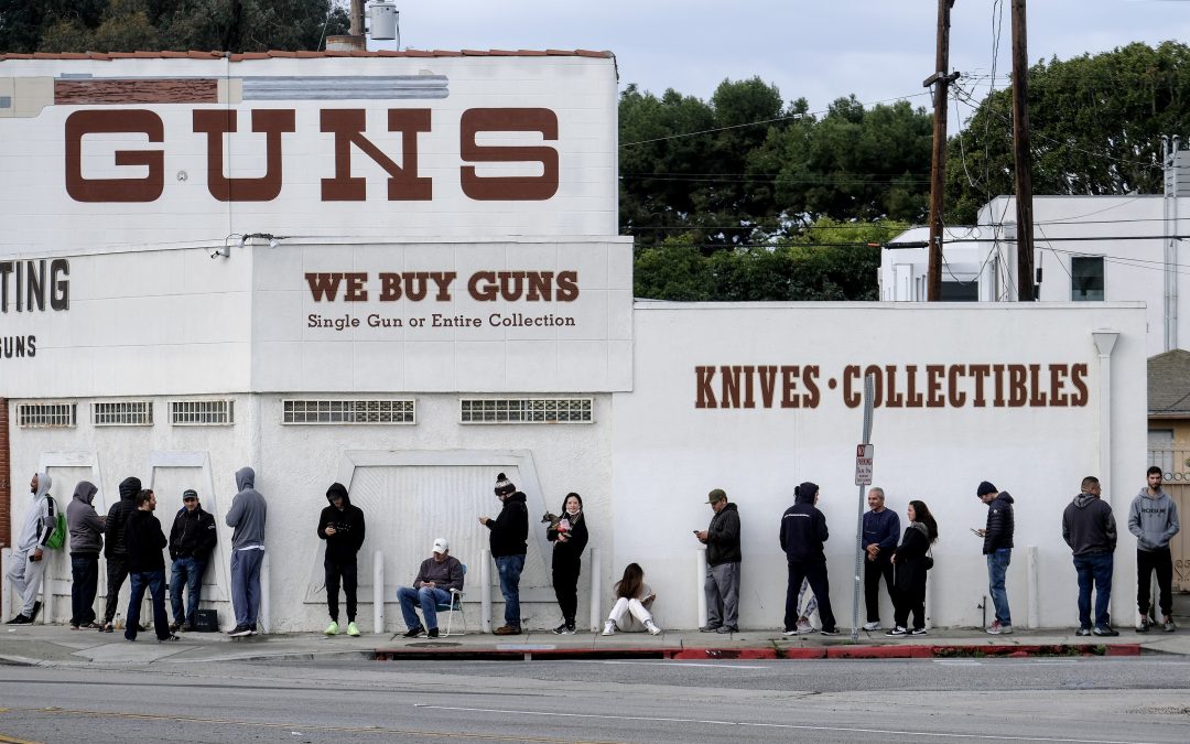 Are gun shops ‘essential’ businesses during a pandemic?