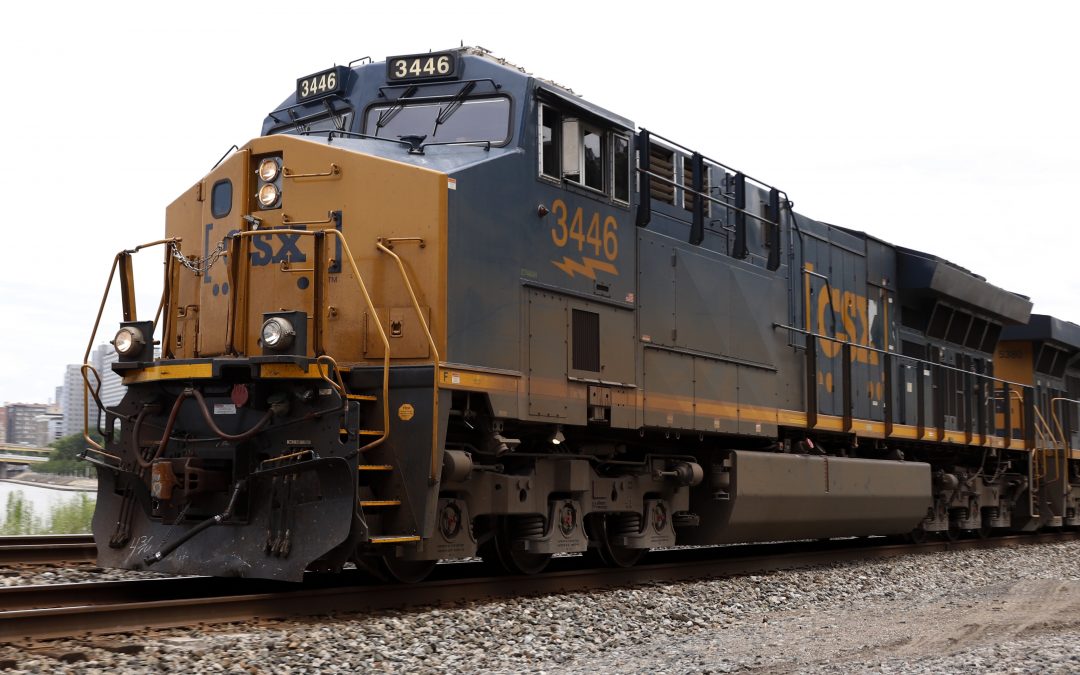 CSX 1Q profit drops 8%, railroad withdraws outlook for year