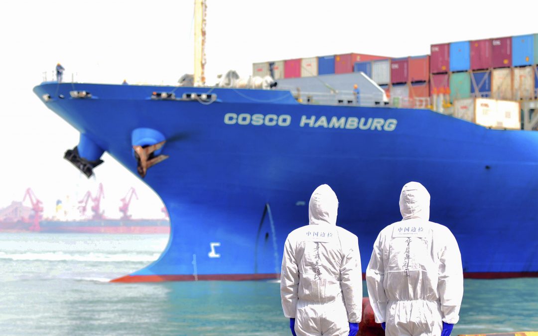 China’s exports fall in March as pandemic hits world markets