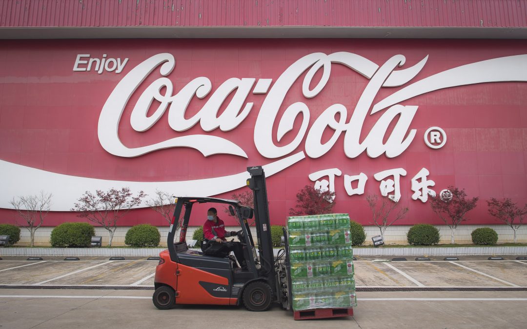 Coke volume plunges 25% in April; hope for a 2nd half bounce