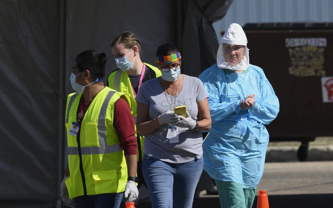 States work to keep meat plants open despite virus outbreaks