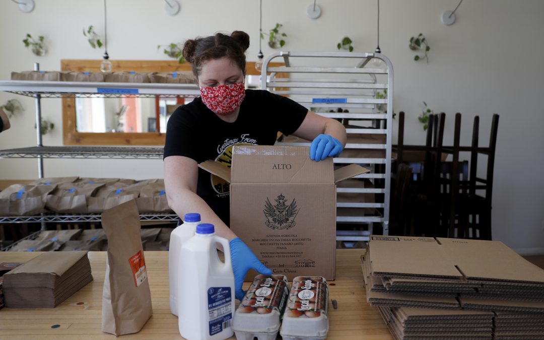 US restaurants turn to grocery sales to help offset losses