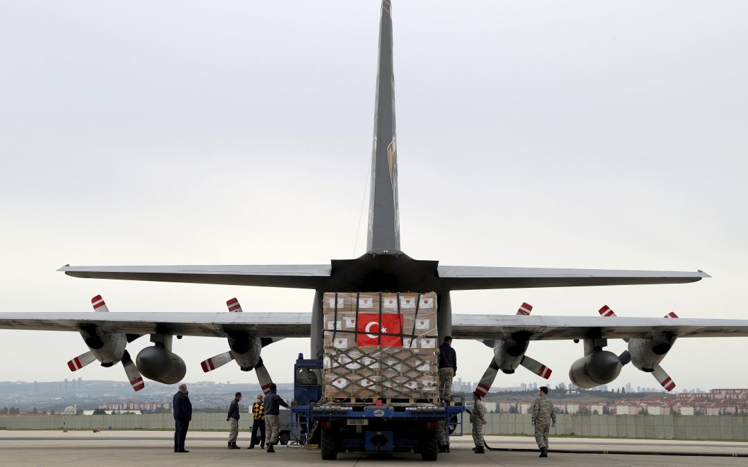 Turkey sends 2nd consignment of medical supplies to US