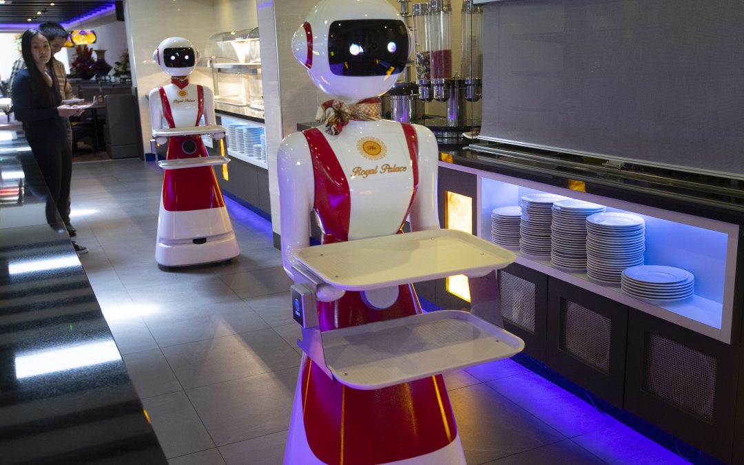 Hello and welcome: Robot waiters to the rescue amid virus