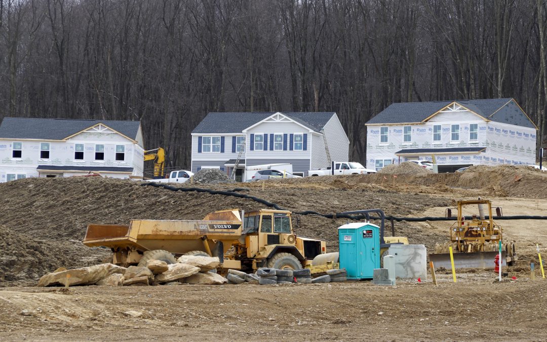 Homebuilders climb even as housing outlook remains cloudy
