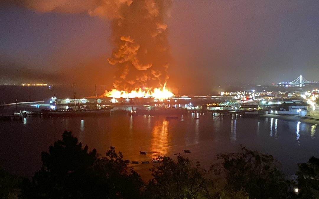 Warehouse fire devastates San Francisco’s fishing industry