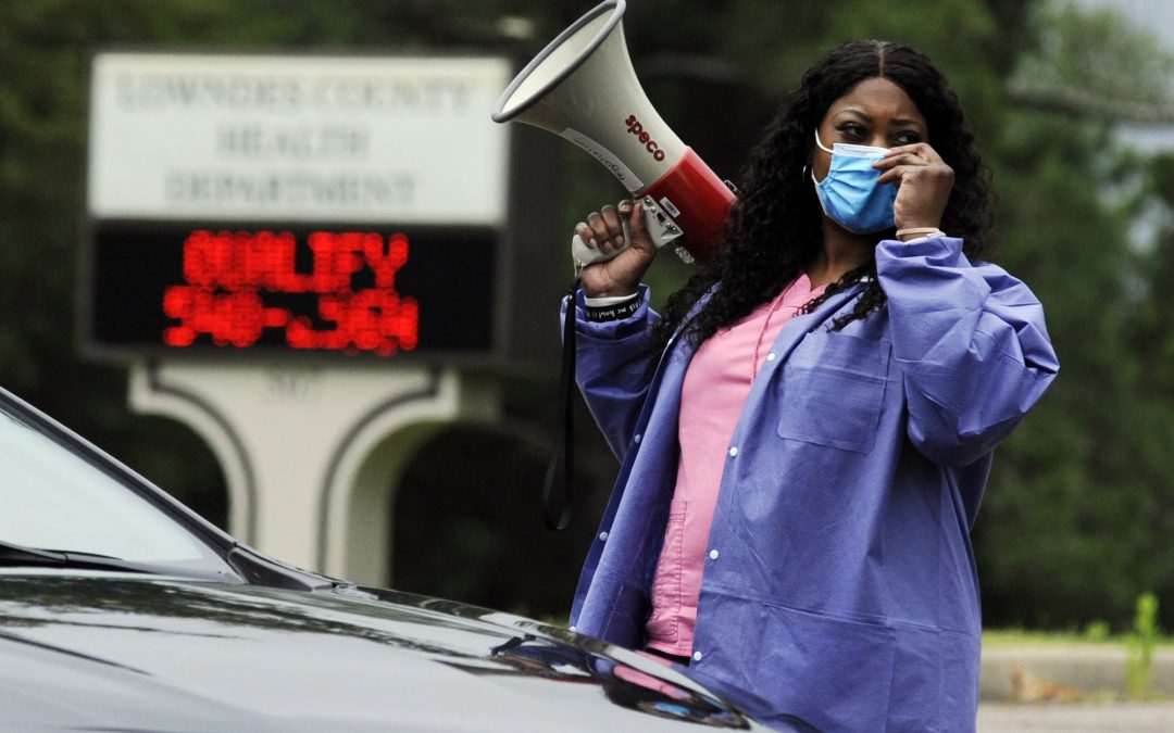 Virus taking hold in rural, old plantation region of Alabama