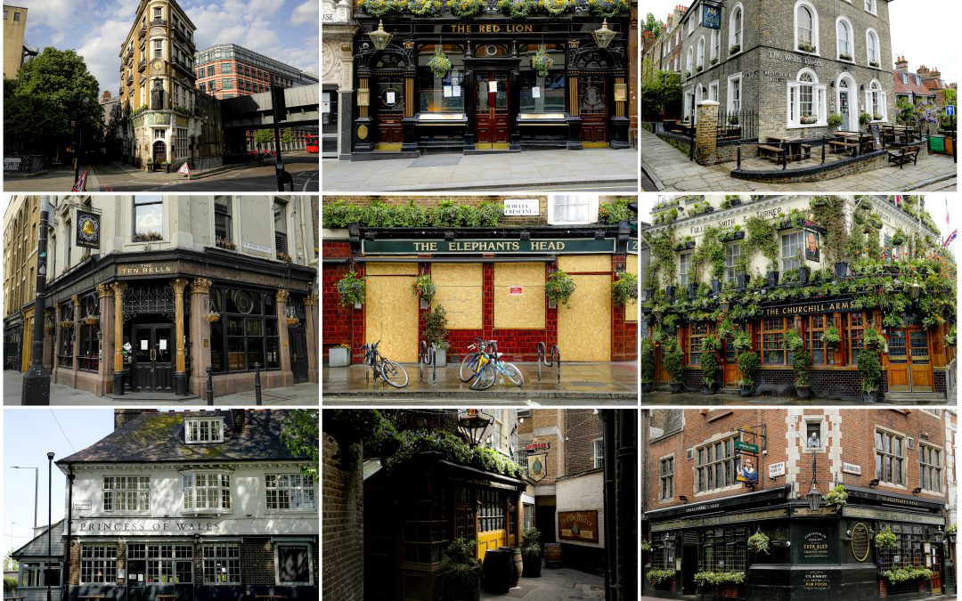 AP PHOTOS: UK pubs await call to open doors again