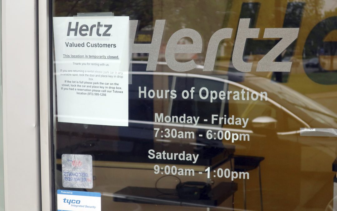 Debt and coronavirus push Hertz into bankruptcy protection