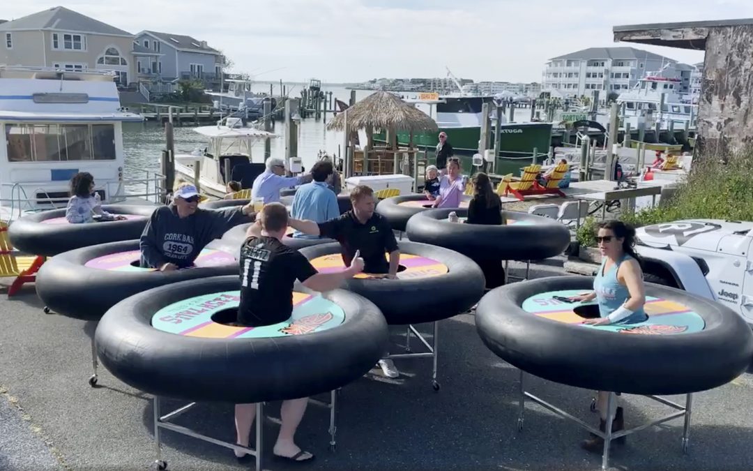 Bouncing back: Restaurant debuts ‘bumper tables’ amid virus