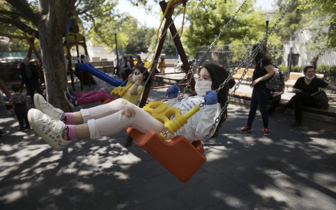 Children let out to play as Turkey mulls tests for tourists