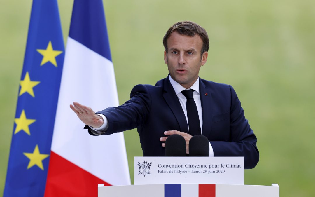 Macron pledges billions for climate after Greens make gains