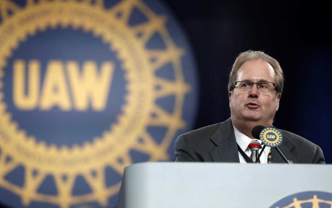 Ex-UAW president pleads guilty to living high life on dues