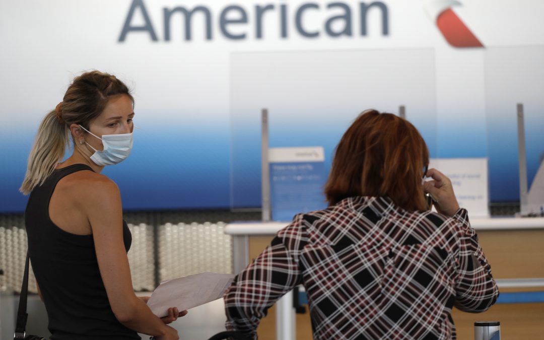 American booking full flights next week; Big Lots still busy